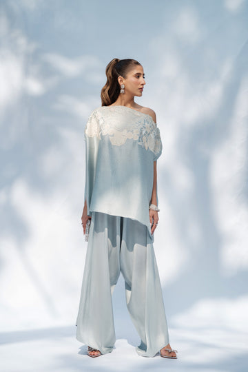 The Laleh Off Shoulder with Box Pants